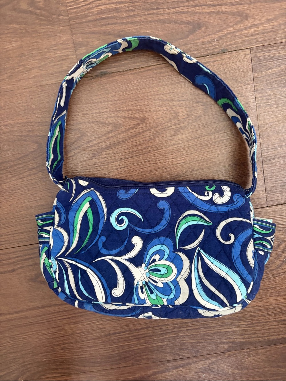 Mediterranean Blue Vera Bradley Shoulder Bag